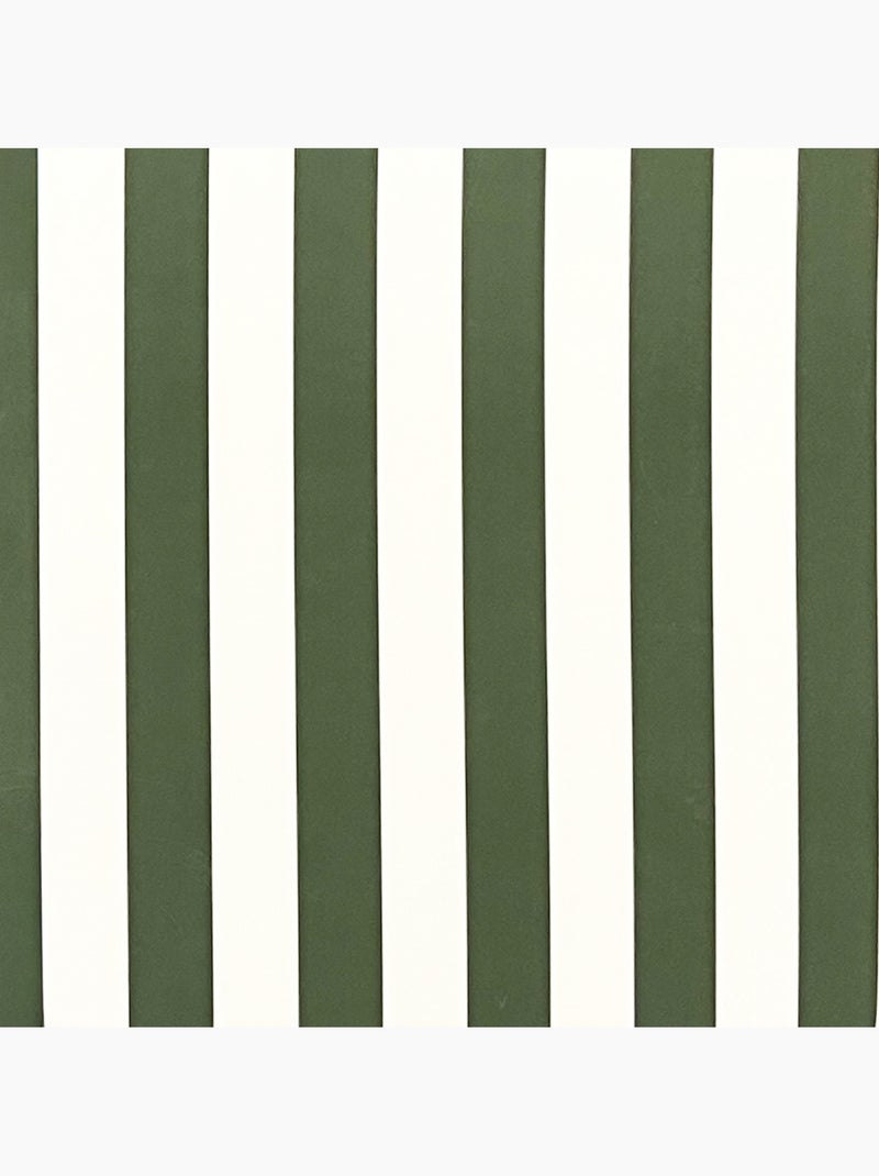 Asiento de inodoro a rayas con mecanismo de cierre suave Verde - Kiabi