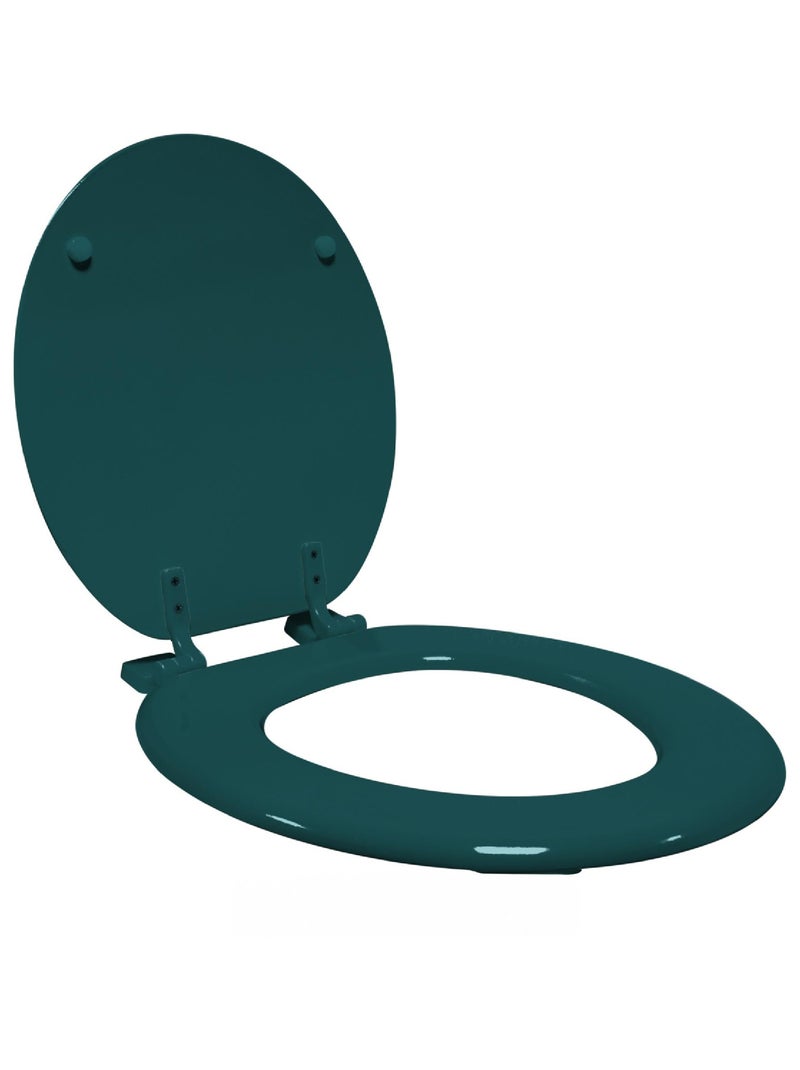 Asiento de inodoro Ginkoblue Azul petróleo - Kiabi