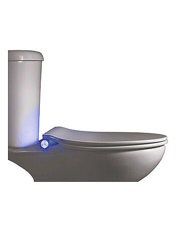 Asiento de inodoro termoplástico iluminado con led