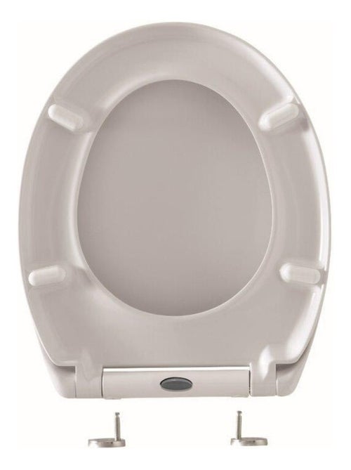 Asiento de WC abatible Thermodur con texto Have a break – Guy Levasseur - Kiabi Asiento de WC abatible Thermodur con texto Have a break – Guy Levasseur - Kiabi