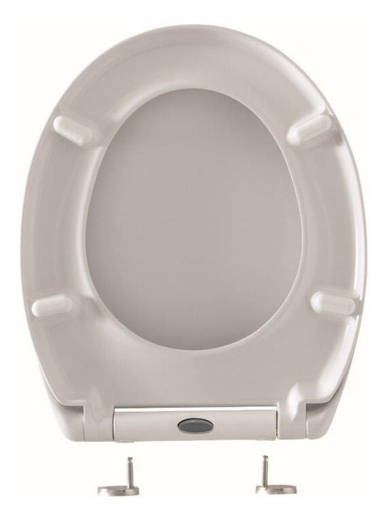 Asiento de WC Thermodur con inscripción Have a break y cierre amortiguado – Guy Levasseur Blanco - Kiabi