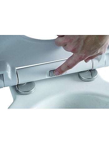 Asiento de WC Thermodur Garden 44 x 37 cm follaje – Guy Levasseur