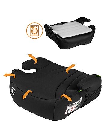 Asiento elevador para coche LIONELO Luuk i-Size - 125-150 cm - Grupo 3 (22-36 kg) - Ligero