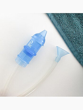 Aspirador nasal manual reutilizable con filtro