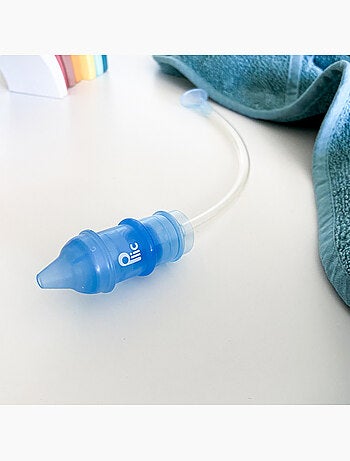 Aspirador nasal manual reutilizable con filtro