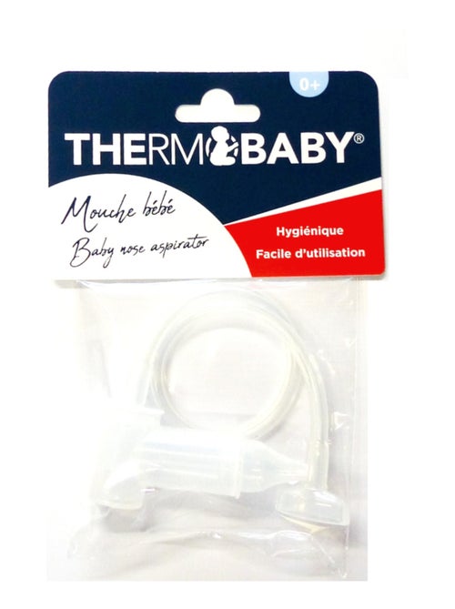 Aspirador nasal manual Thermobaby con boquilla reutilizable desde el nacimiento - Kiabi Aspirador nasal manual Thermobaby con boquilla reutilizable desde el nacimiento - Kiabi