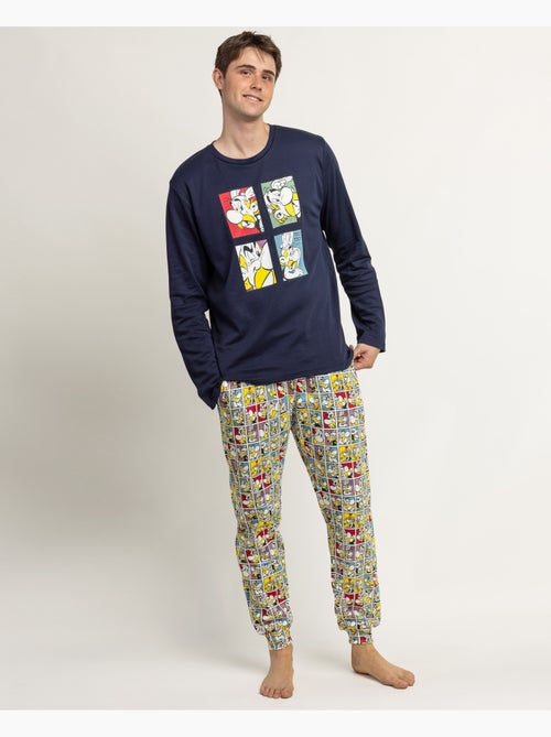 ASTERIX Pijama Manga Larga Asterix Comic para Hombre - Kiabi