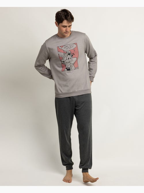 ASTERIX Pijama Manga Larga Asterix Dots para Hombre - Kiabi ASTERIX Pijama Manga Larga Asterix Dots para Hombre - Kiabi