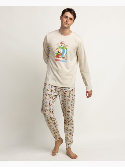 ASTERIX Pijama Manga Larga Le Copains para Hombre - Kiabi ASTERIX Pijama Manga Larga Le Copains para Hombre - Kiabi