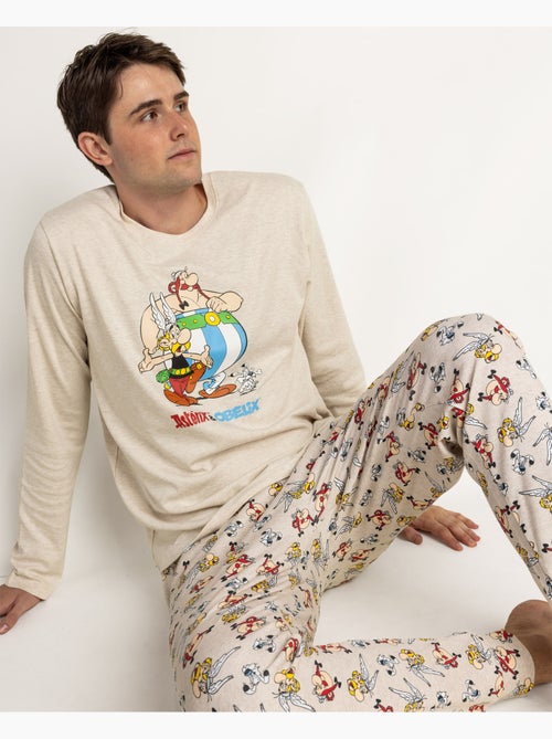 ASTERIX Pijama Manga Larga Le Copains para Hombre - Kiabi ASTERIX Pijama Manga Larga Le Copains para Hombre - Kiabi