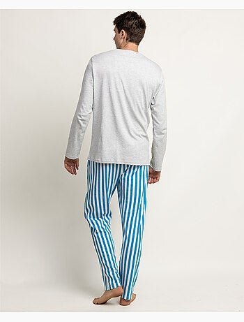 ASTERIX Pijama Manga Larga Menhir para Hombre