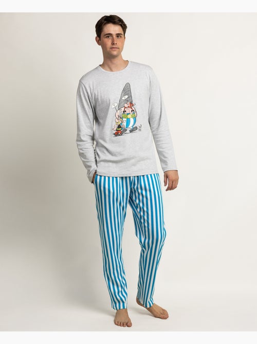 ASTERIX Pijama Manga Larga Menhir para Hombre - Kiabi