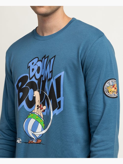 ASTERIX Pijama Manga Larga Obelix Boum para Hombre - Kiabi