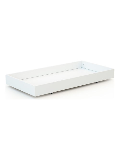 AT4 - Cajón para cuna bebé ROLO madera - Blanco - 114,50 x 57 x 14 cm - Kiabi