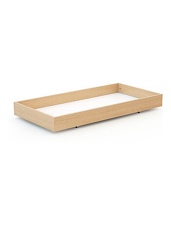 AT4 - Cajón para cuna bebé ROLO madera - Haya Barnizada - 114,50 x 57 x 14 cm