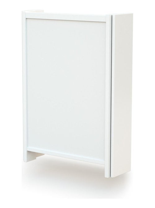 AT4 - Cambiador bebé pared plegable EAZY madera - Blanco - 78 x 56 x 78 cm - Kiabi
