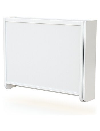 AT4 - Cambiador bebé pared plegable SORA madera - Blanco - 83 x 66 x 66 cm