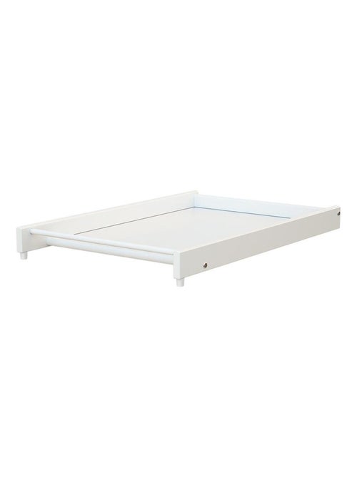 AT4 - Cambiador para cuna bebé MONA madera - Blanco - 60x120/70x140 cm - Kiabi