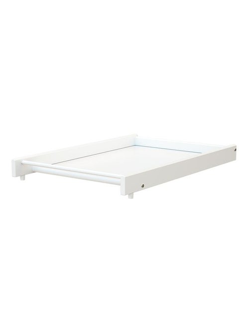 AT4 - Cambiador para cuna bebé MONA madera - Blanco - 60x120/70x140 cm - Kiabi