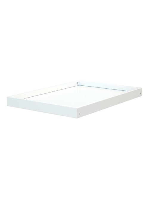 AT4 - Estante para cambiador bebé LIMA madera - Blanco - 72 x 55 x 5,50 cm - Kiabi