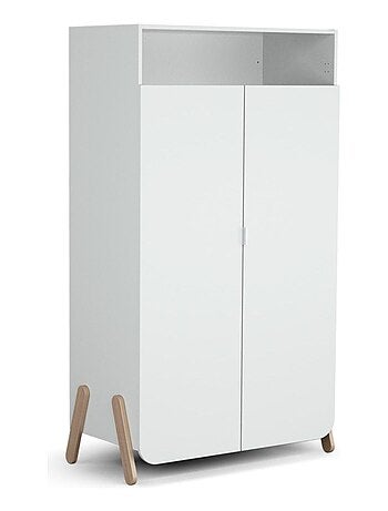 AT4 - Habitación bebe completa PIRATE madera - Blanco - 127 x 64 x 88 cm