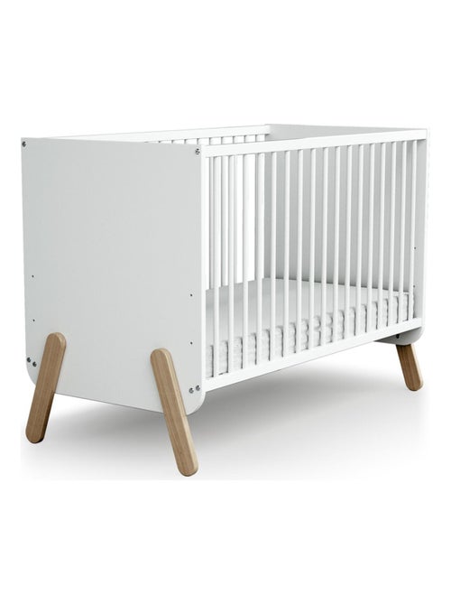 AT4 - Habitación bebe completa PIRATE madera - Blanco - 127 x 64 x 88 cm - Kiabi