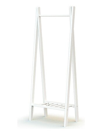 AT4 - Perchero infantil HOOKI madera - Haya Cruda - 50 x 30 x 130 cm