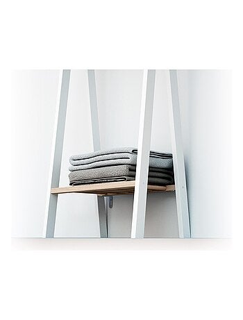 AT4 - Perchero infantil HOOKI madera - Haya Cruda - 50 x 30 x 130 cm