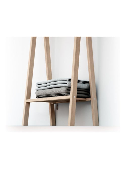 AT4 - Perchero infantil HOOKI madera - Haya Cruda - 50 x 30 x 130 cm - Kiabi