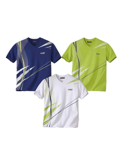 Atlas for men pack de 3 camisetas running - Kiabi Atlas for men pack de 3 camisetas running - Kiabi