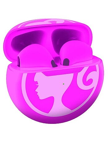 Auriculares Bluetooth Barbie con estuche de carga