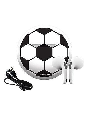 Auriculares Bluetooth de fútbol con estuche de carga
