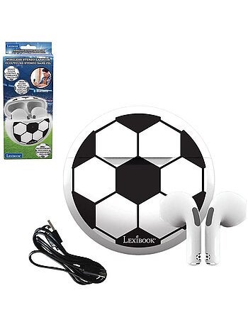 Auriculares Bluetooth de fútbol con estuche de carga