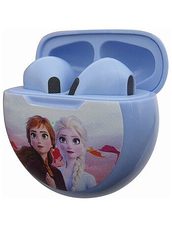Auriculares Bluetooth Frozen con estuche de carga