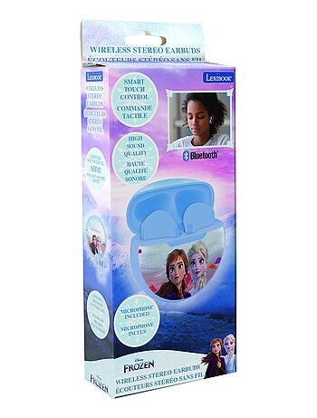 Auriculares Bluetooth Frozen con estuche de carga