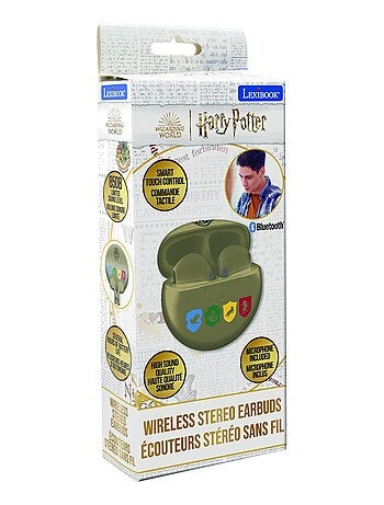 Auriculares Bluetooth Harry Potter con estuche de carga