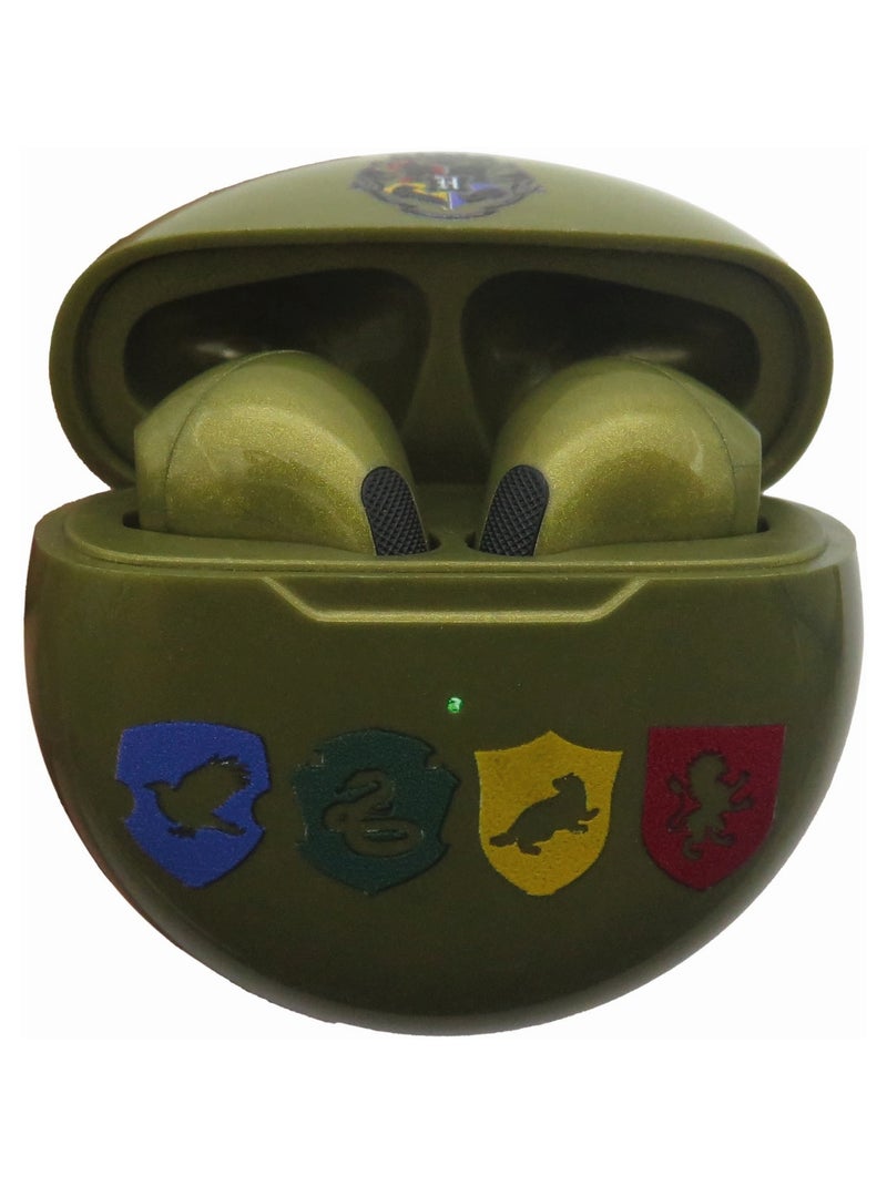 Auriculares Bluetooth Harry Potter con estuche de carga Dorado/Oro - Kiabi