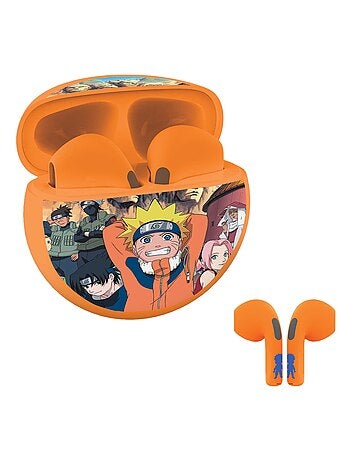 Auriculares Bluetooth Naruto con estuche de carga