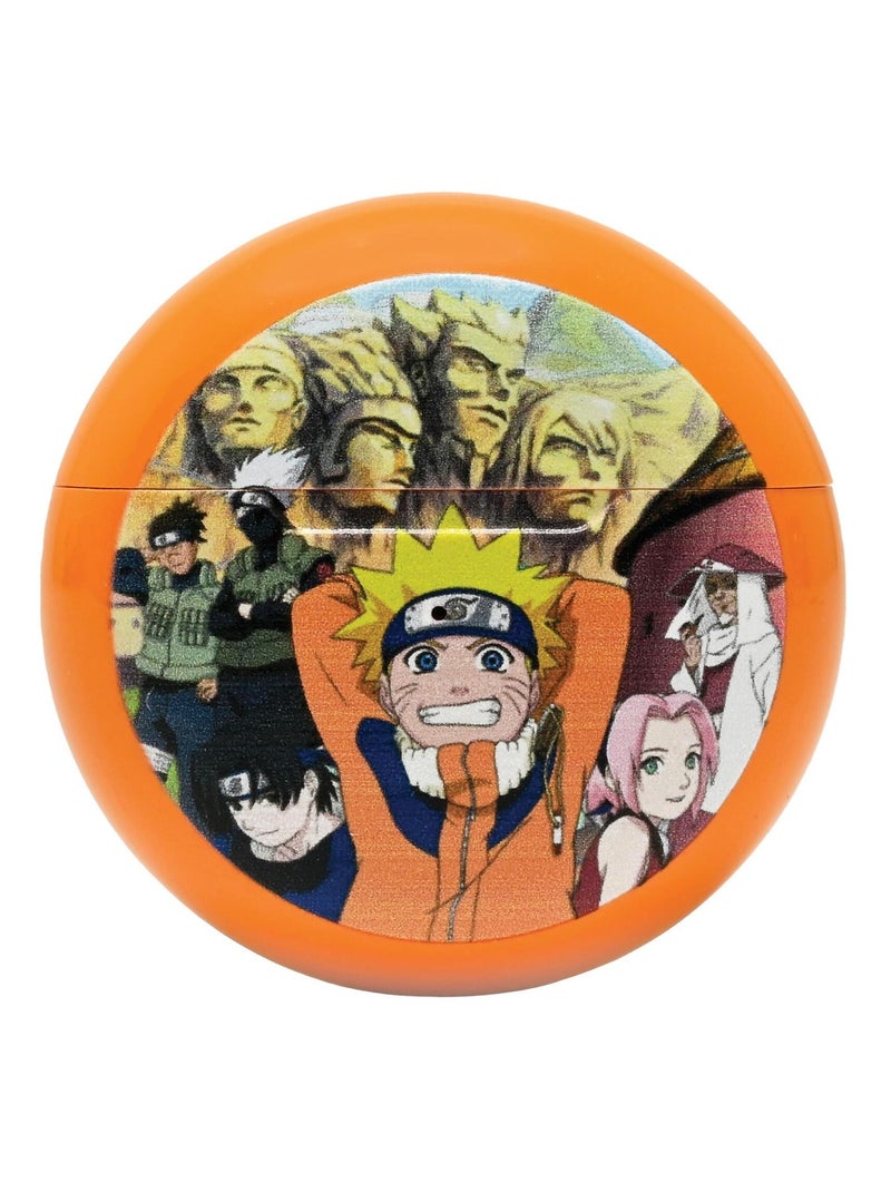 Auriculares Bluetooth Naruto con estuche de carga Naranja - Kiabi