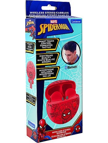 Auriculares Bluetooth SpiderMan con estuche de carga