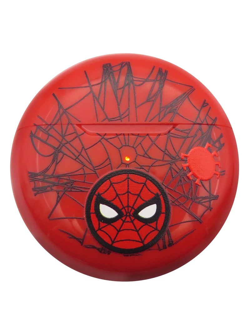 Auriculares Bluetooth SpiderMan con estuche de carga Rojo - Kiabi