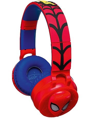 Auriculares Bluetooth Spiderman de 85 dB con luces
