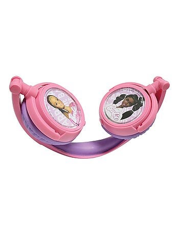Auriculares estéreo plegables con cable barbie con limitación segura del volumen