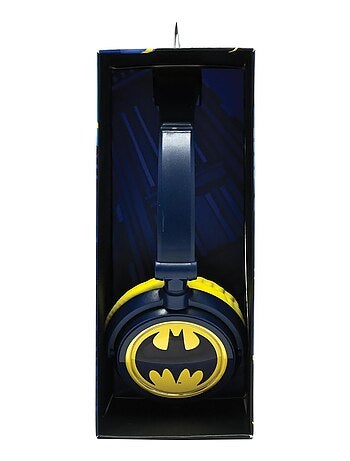 Auriculares estéreo plegables con cable Batman con limitación segura del volumen