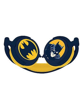 Auriculares estéreo plegables con cable Batman con limitación segura del volumen