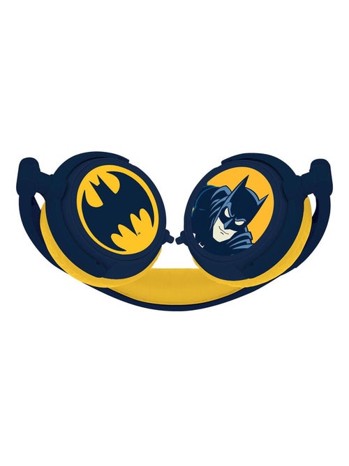 Auriculares estéreo plegables con cable Batman con limitación segura del volumen - Kiabi