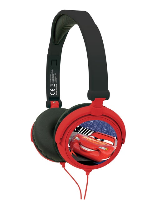 Auriculares estéreo plegables con cable Disney Cars con limitación segura del volumen - Kiabi