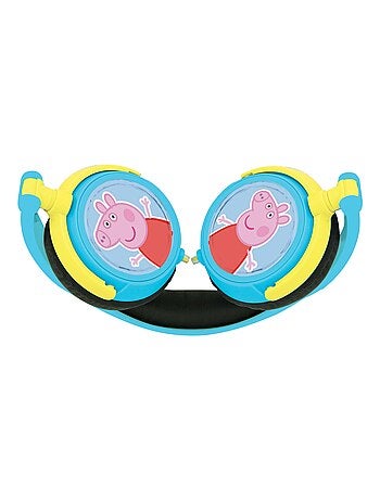Auriculares estéreo plegables con cable Peppa Pig con limitación segura del volumen