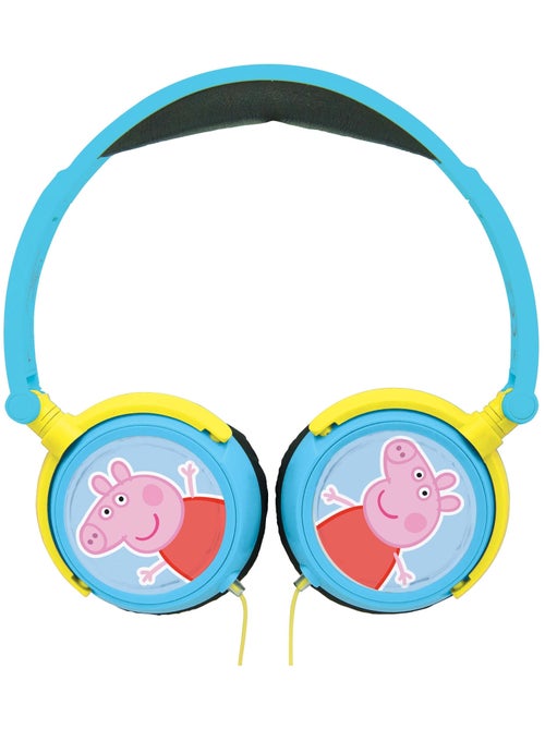 Auriculares estéreo plegables con cable Peppa Pig con limitación segura del volumen - Kiabi