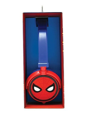 Auriculares estéreo plegables con cable SpiderMan con limitación segura del volumen